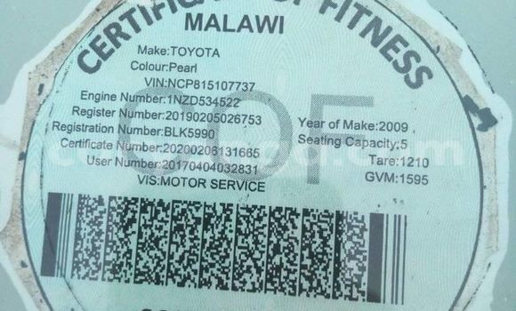 Buy Used Toyota Sienta White Car in Blantyre in Malawi Buy Used Toyota Sienta White Car in Blantyre in Malawi