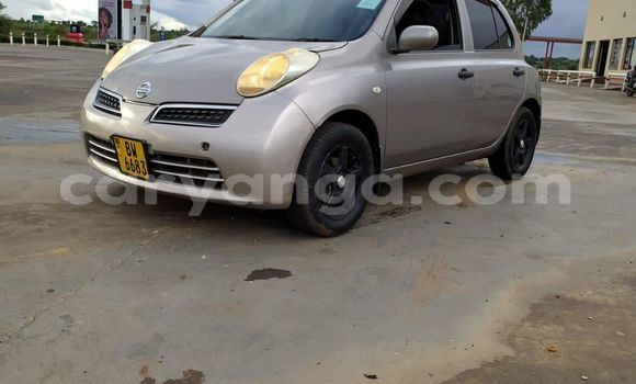 Buy Used Nissan March Silver Car in Dowa in Dowa Buy Used Nissan March Silver Car in Dowa in Dowa