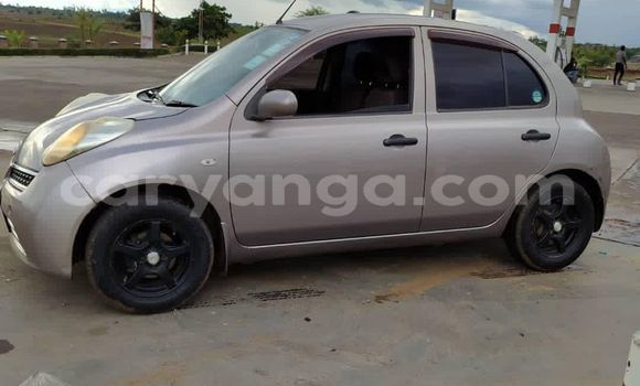 Buy Used Nissan March Silver Car in Dowa in Dowa Buy Used Nissan March Silver Car in Dowa in Dowa