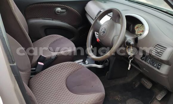 Buy Used Nissan March Silver Car in Dowa in Dowa Buy Used Nissan March Silver Car in Dowa in Dowa