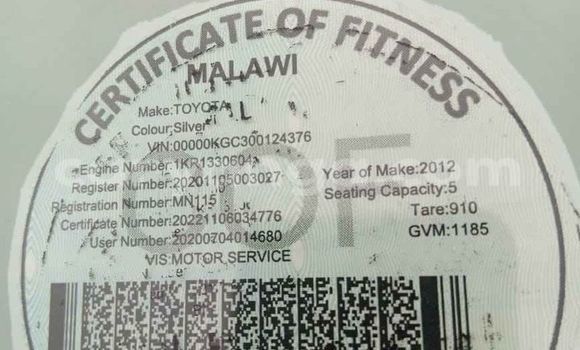 Acheter Occasion Voiture Toyota Passo Gris à Blantyre, Malawi Acheter Occasion Voiture Toyota Passo Gris à Blantyre, Malawi