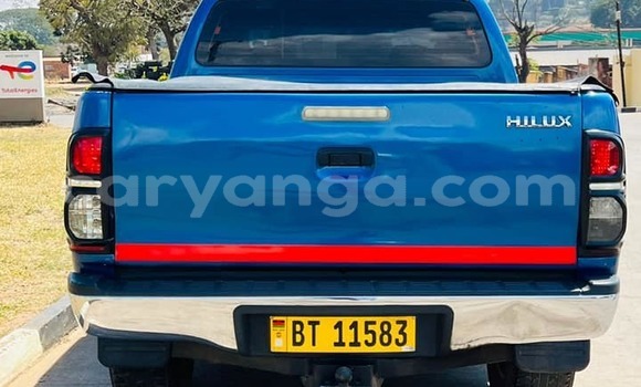 Buy Used Toyota Hilux Blue Car in Lilongwe in Malawi Buy Used Toyota Hilux Blue Car in Lilongwe in Malawi