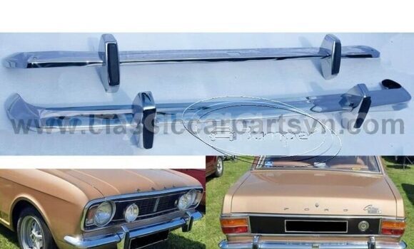 Medium with watermark ford lotus cortina mk2 bumpers 1966 1970 with 4xover riders 1