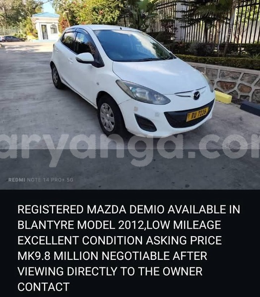 Big with watermark mazda 326 malawi blantyre 15859