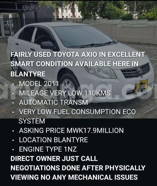Big with watermark toyota axio malawi lilongwe 16222