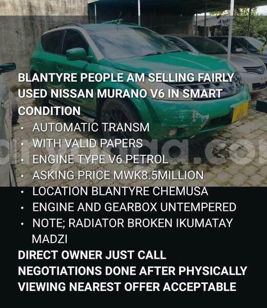 Big with watermark nissan murano malawi lilongwe 16234