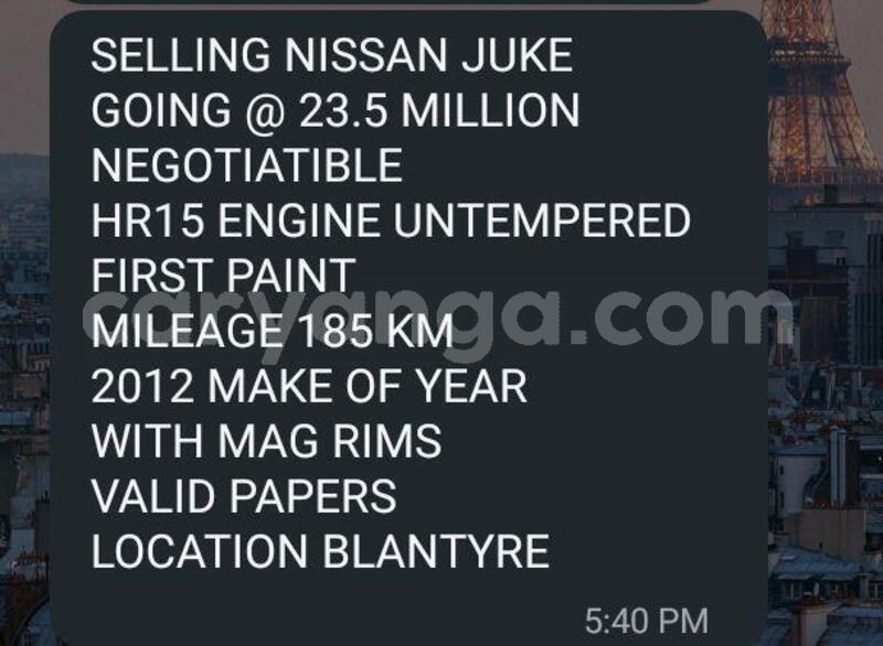 Big with watermark nissan juke malawi lilongwe 16236