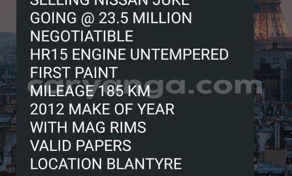 Buy Used Nissan Juke White Car in Lilongwe in Malawi Buy Used Nissan Juke White Car in Lilongwe in Malawi