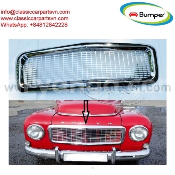 Big with watermark 2 volvo pv 544 front grill new 2000
