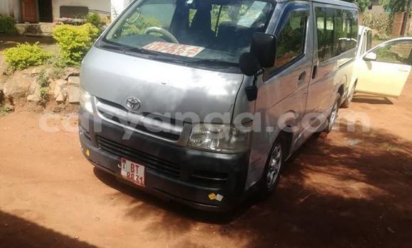 Buy Used Toyota Hiace Silver Car in Blantyre in Malawi Buy Used Toyota Hiace Silver Car in Blantyre in Malawi